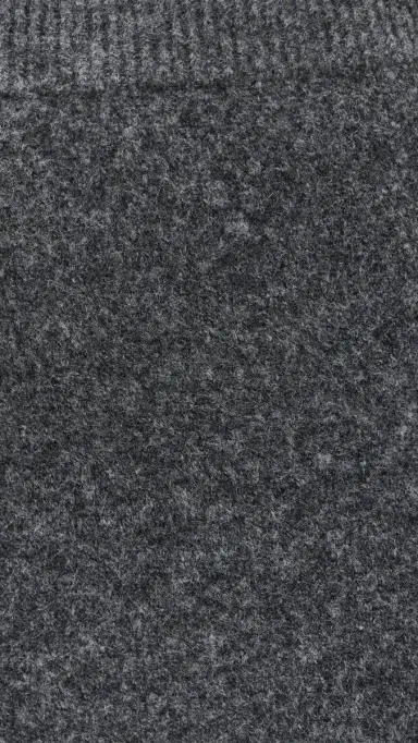 LE BOP Ines Knit Midi kirt Charcoal Grey | Thumbnail 6 LE BOP Ines Knit Midi kirt Charcoal Grey | Thumbnail 6