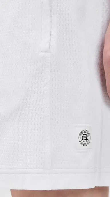Reigning Champ olotex Mesh Tiebreak tandard Shorts 7 White | Thumbnail 6 Reigning Champ olotex Mesh Tiebreak tandard Shorts 7 White | Thumbnail 6