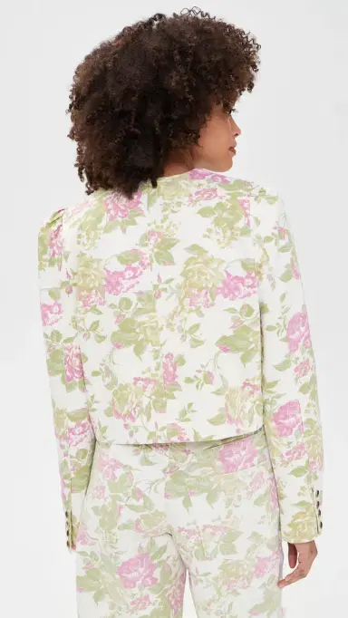 Citizens of Humanity Anita Puff Sleeve Jacket English Rose | Thumbnail 3 Citizens of Humanity Anita Puff Sleeve Jacket English Rose | Thumbnail 3