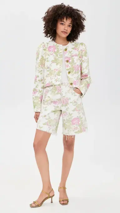 Citizens of Humanity Anita Puff Sleeve Jacket English Rose | Thumbnail 5 Citizens of Humanity Anita Puff Sleeve Jacket English Rose | Thumbnail 5