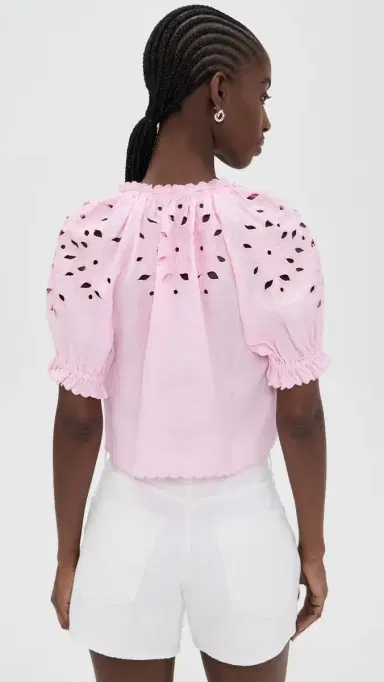 RAILS Lizbeth Blouse Cherry Blossom Eyelet | Thumbnail 3 RAILS Lizbeth Blouse Cherry Blossom Eyelet | Thumbnail 3