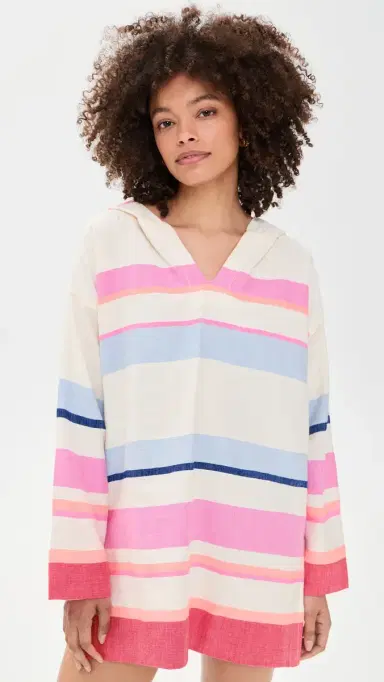 lemlem Henok Hoodie Desita Pink | Thumbnail 2 lemlem Henok Hoodie Desita Pink | Thumbnail 2