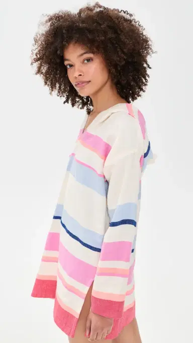 lemlem Henok Hoodie Desita Pink | Thumbnail 4 lemlem Henok Hoodie Desita Pink | Thumbnail 4