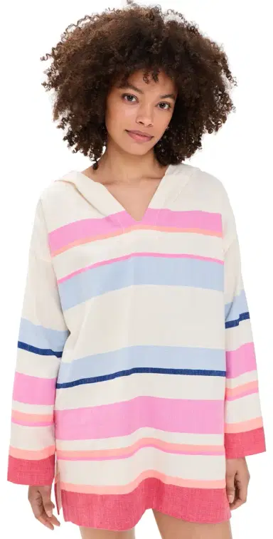 lemlem Henok Hoodie Desita Pink | Thumbnail 1 lemlem Henok Hoodie Desita Pink | Thumbnail 1