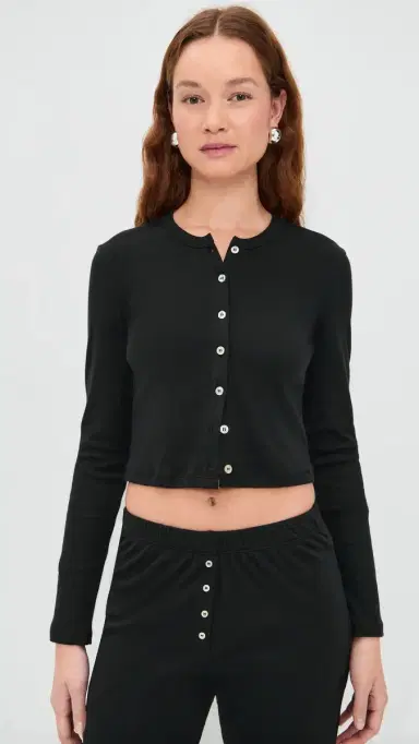 LESET Nando Cardigan Black M | Thumbnail 2 LESET Nando Cardigan Black M | Thumbnail 2