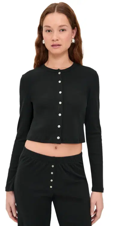 LESET Nando Cardigan Black M | Thumbnail 1 LESET Nando Cardigan Black M | Thumbnail 1