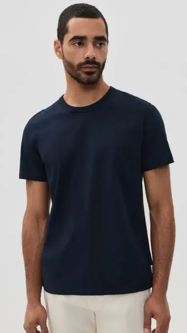 Reigning Champ Lightweight Jersey T-Shirt Navy | Thumbnail 2 Reigning Champ Lightweight Jersey T-Shirt Navy | Thumbnail 2