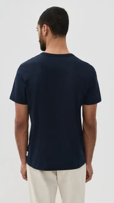Reigning Champ Lightweight Jersey T-Shirt Navy | Thumbnail 3 Reigning Champ Lightweight Jersey T-Shirt Navy | Thumbnail 3