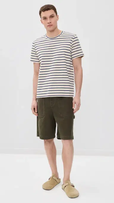 Alex Mill Standard Tee In Pablo Stripe /Navy | Thumbnail 5 Alex Mill Standard Tee In Pablo Stripe /Navy | Thumbnail 5