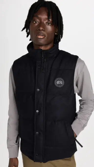 Canada Goose Garson Vest Wool Atlantic Navy | Thumbnail 2 Canada Goose Garson Vest Wool Atlantic Navy | Thumbnail 2