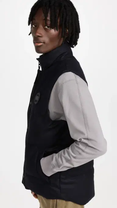 Canada Goose Garson Vest Wool Atlantic Navy | Thumbnail 4 Canada Goose Garson Vest Wool Atlantic Navy | Thumbnail 4