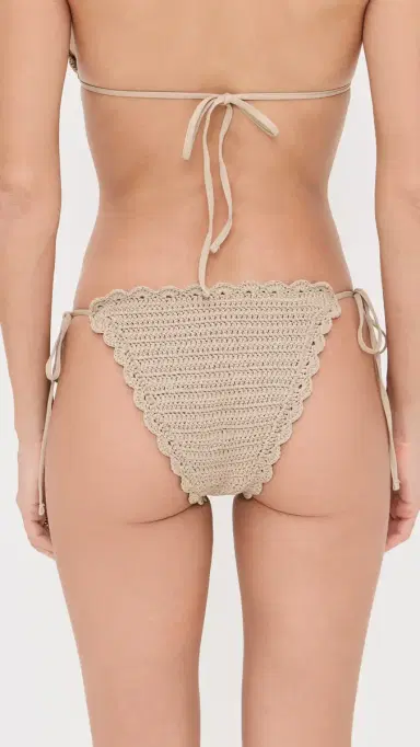 Beach Riot oleil Bikini Bottoms Tan | Thumbnail 3 Beach Riot oleil Bikini Bottoms Tan | Thumbnail 3