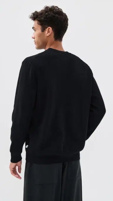 NN07 Danny Lightweight Sweater Black S | Thumbnail 3 NN07 Danny Lightweight Sweater Black S | Thumbnail 3