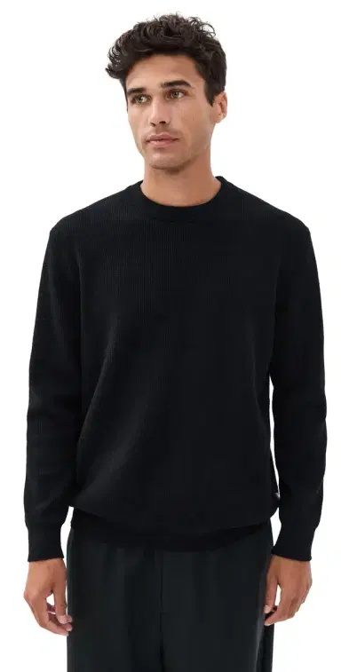 NN07 Danny Lightweight Sweater Black S | Thumbnail 1 NN07 Danny Lightweight Sweater Black S | Thumbnail 1