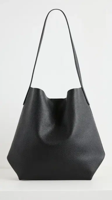 MANSUR GAVRIEL Everyday Cabas Tote Black One Size | Thumbnail 4 MANSUR GAVRIEL Everyday Cabas Tote Black One Size | Thumbnail 4