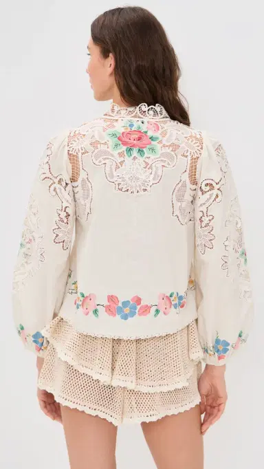 Sea Astrid Embroidery Blouse Multi | Thumbnail 3 Sea Astrid Embroidery Blouse Multi | Thumbnail 3