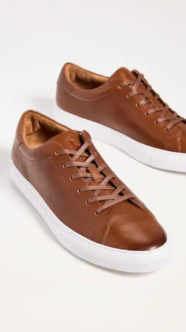 Polo Ralph Lauren Jermain Ii Leather Sneakers Pale Russet 7 | Thumbnail 4 Polo Ralph Lauren Jermain Ii Leather Sneakers Pale Russet 7 | Thumbnail 4