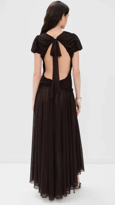 SIEDRÉS Adeline Dress Brown | Thumbnail 3 SIEDRÉS Adeline Dress Brown | Thumbnail 3