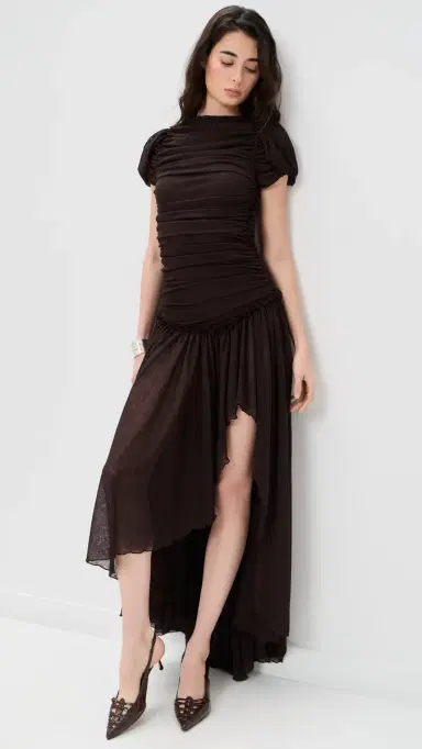 SIEDRÉS Adeline Dress Brown | Thumbnail 5 SIEDRÉS Adeline Dress Brown | Thumbnail 5