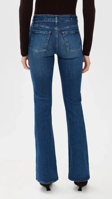 7 For All Mankind The Leggy Bootcut Jeans Moonwater | Thumbnail 3 7 For All Mankind The Leggy Bootcut Jeans Moonwater | Thumbnail 3