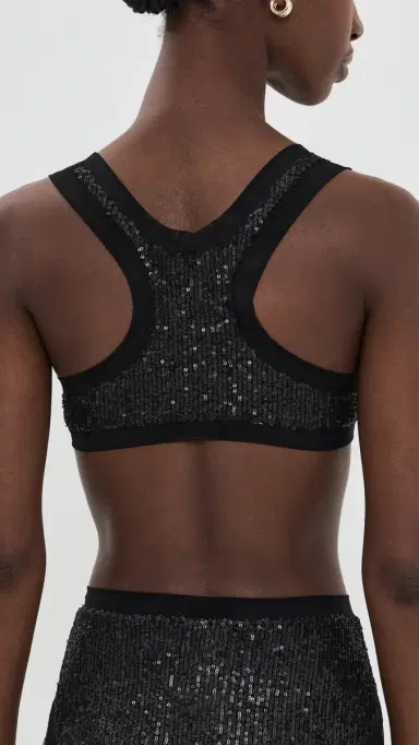 Norma Kamali Racer Swim Bikini Top Black | Thumbnail 3 Norma Kamali Racer Swim Bikini Top Black | Thumbnail 3