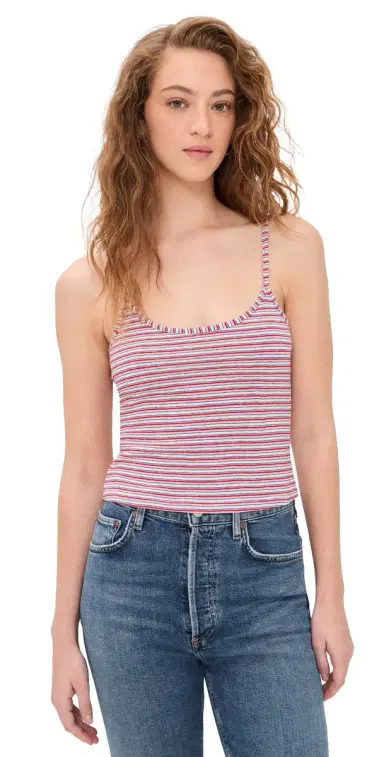 Fait Par Foutch Karina Tank Candy Stripe | Thumbnail 1 Fait Par Foutch Karina Tank Candy Stripe | Thumbnail 1