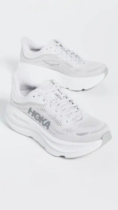 Hoka Bondi 9 Sneakers Stardust/Silver 4 | Thumbnail 5 Hoka Bondi 9 Sneakers Stardust/Silver 4 | Thumbnail 5
