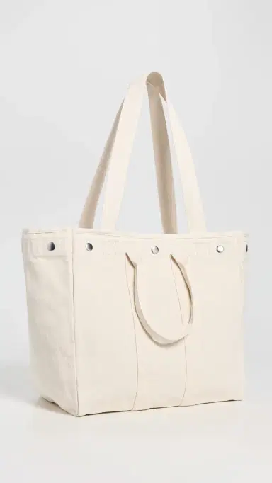 Alex Mill The Perfect Weekday Tote Natural One Size | Thumbnail 4 Alex Mill The Perfect Weekday Tote Natural One Size | Thumbnail 4