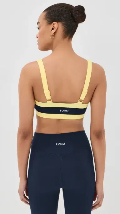 FORM Straight Neck Bra Navy/emon | Thumbnail 3 FORM Straight Neck Bra Navy/emon | Thumbnail 3