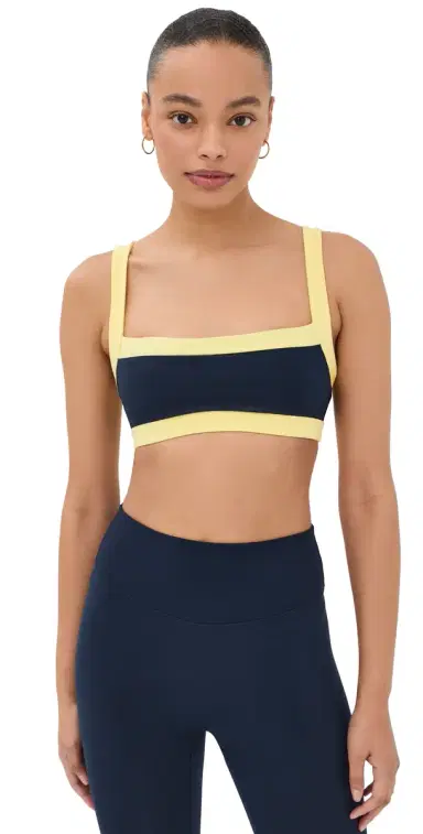 FORM Straight Neck Bra Navy/emon | Thumbnail 1 FORM Straight Neck Bra Navy/emon | Thumbnail 1