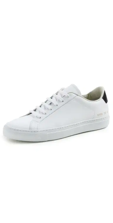 Common Projects Retro Classic Sneakers White/Black | Thumbnail 1 Common Projects Retro Classic Sneakers White/Black | Thumbnail 1