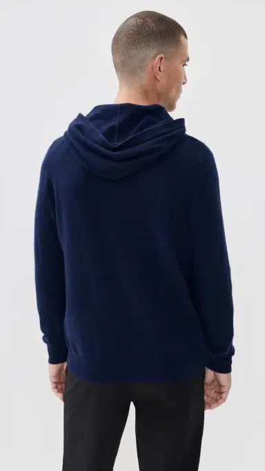 RLX Ralph Lauren Washable Cashmere Sweater Hoodie Refined Navy | Thumbnail 3 RLX Ralph Lauren Washable Cashmere Sweater Hoodie Refined Navy | Thumbnail 3