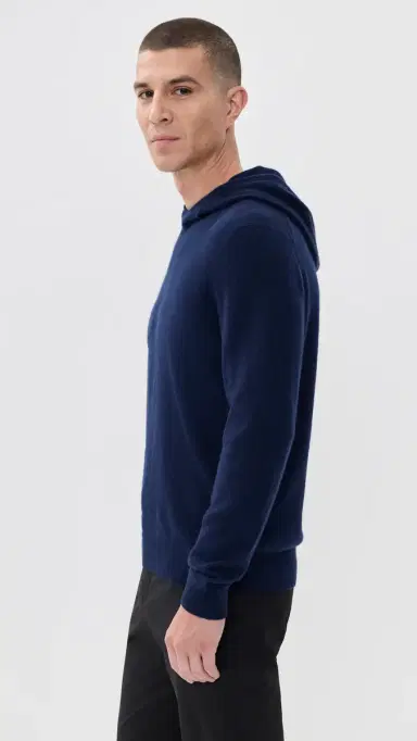 RLX Ralph Lauren Washable Cashmere Sweater Hoodie Refined Navy | Thumbnail 4 RLX Ralph Lauren Washable Cashmere Sweater Hoodie Refined Navy | Thumbnail 4