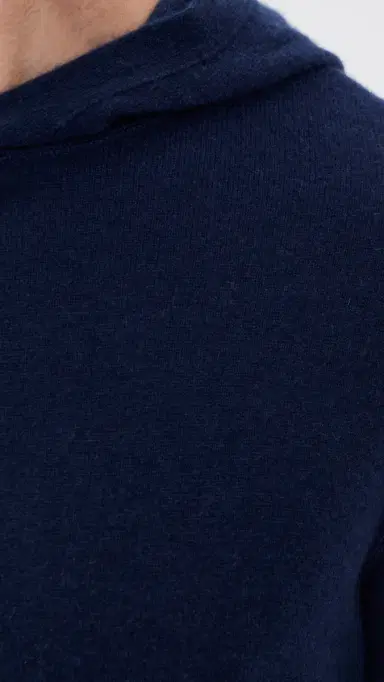 RLX Ralph Lauren Washable Cashmere Sweater Hoodie Refined Navy | Thumbnail 6 RLX Ralph Lauren Washable Cashmere Sweater Hoodie Refined Navy | Thumbnail 6