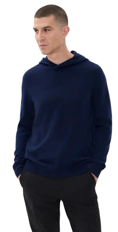 RLX Ralph Lauren Washable Cashmere Sweater Hoodie Refined Navy | Thumbnail 1 RLX Ralph Lauren Washable Cashmere Sweater Hoodie Refined Navy | Thumbnail 1