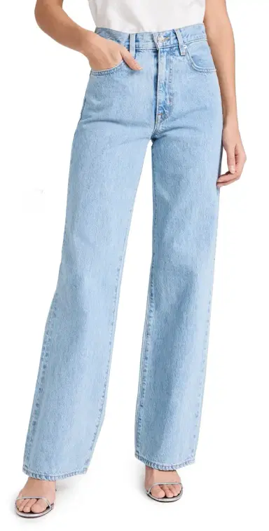 SLVRLAKE Grace Jeans Powder Blue 24 | Thumbnail 1 SLVRLAKE Grace Jeans Powder Blue 24 | Thumbnail 1