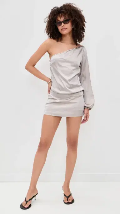 LIONESS One Shoulder Mini Dress | Thumbnail 5 LIONESS One Shoulder Mini Dress | Thumbnail 5