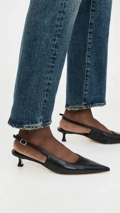 Tony Bianco Crush Slingback Heels Black Vintage 7 | Thumbnail 3 Tony Bianco Crush Slingback Heels Black Vintage 7 | Thumbnail 3