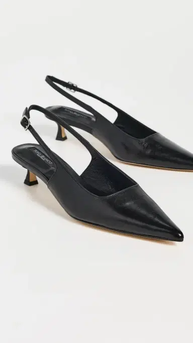 Tony Bianco Crush Slingback Heels Black Vintage 7 | Thumbnail 5 Tony Bianco Crush Slingback Heels Black Vintage 7 | Thumbnail 5