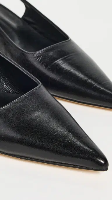 Tony Bianco Crush Slingback Heels Black Vintage 7 | Thumbnail 6 Tony Bianco Crush Slingback Heels Black Vintage 7 | Thumbnail 6