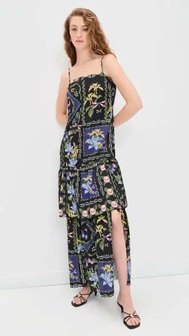 MISA Paulette Dress Patchwork Butterfly | Thumbnail 2 MISA Paulette Dress Patchwork Butterfly | Thumbnail 2