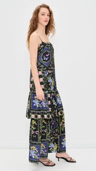 MISA Paulette Dress Patchwork Butterfly | Thumbnail 4 MISA Paulette Dress Patchwork Butterfly | Thumbnail 4