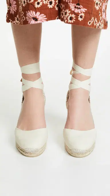 Castañer Carina Wedge Espadrilles Ivory 36 | Thumbnail 4 Castañer Carina Wedge Espadrilles Ivory 36 | Thumbnail 4