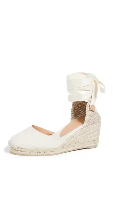 Castañer Carina Wedge Espadrilles Ivory 36 | Thumbnail 1 Castañer Carina Wedge Espadrilles Ivory 36 | Thumbnail 1