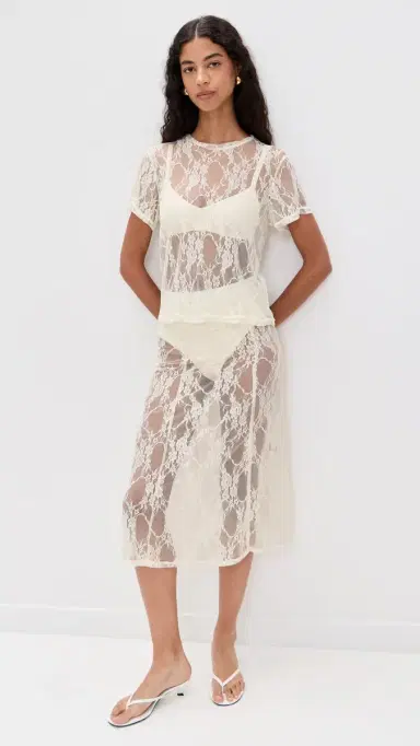 LE BOP Lace Skirt | Thumbnail 5 LE BOP Lace Skirt | Thumbnail 5