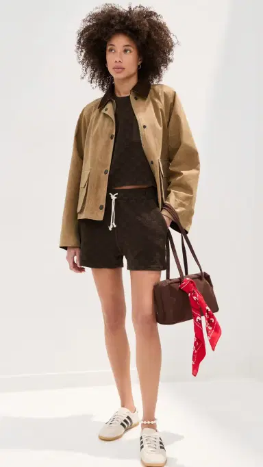 State & Lake Paris Shorts Chocolate | Thumbnail 2 State & Lake Paris Shorts Chocolate | Thumbnail 2