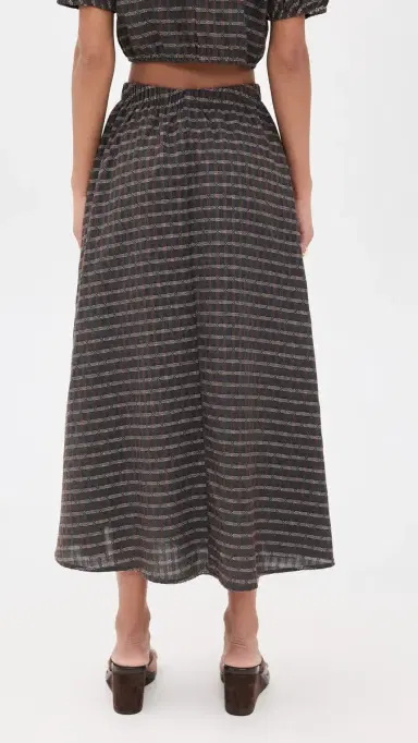 LE BOP artha Skirt Gunmetal Plaid | Thumbnail 3 LE BOP artha Skirt Gunmetal Plaid | Thumbnail 3