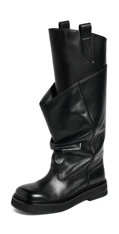 The Attico 'Passeggiata' Combat Boots Black | Thumbnail 1 The Attico 'Passeggiata' Combat Boots Black | Thumbnail 1