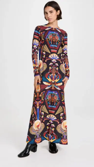 La DoubleJ ong Sleeve Swing Dress Nephthys | Thumbnail 2 La DoubleJ ong Sleeve Swing Dress Nephthys | Thumbnail 2