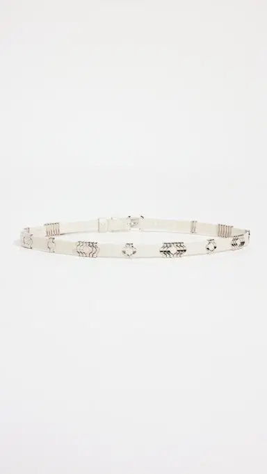 Isabel Marant Odena Belt Chalk | Thumbnail 4 Isabel Marant Odena Belt Chalk | Thumbnail 4